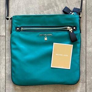 Michael Kors Turquoise Crossbody Bag
